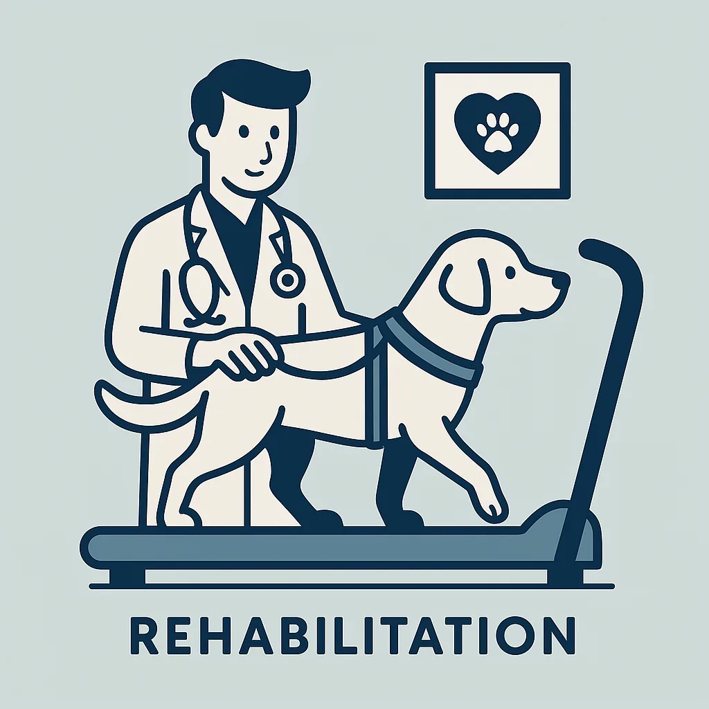 Rehabilitation service at Dr. Kafai Veterinary Hospital